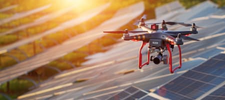 Inspección mediante Drones a Parques Fotovoltaicos